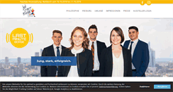 Desktop Screenshot of jobstartboerse.de
